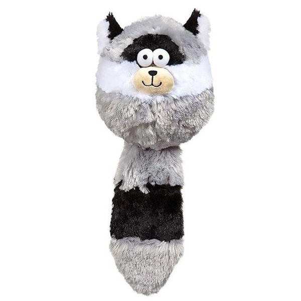 Zanies Zanies ZA5209 16 Funny Furry Fatties Dog Toy - Raccoon - One Size ZA5209 16